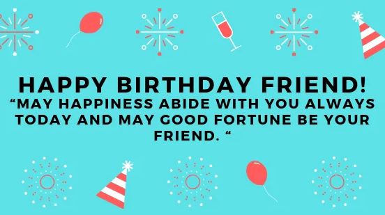 birthday wishes for Male bestfriend