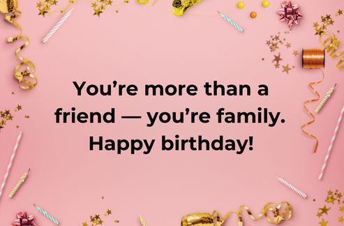 birthday wishes for female friend