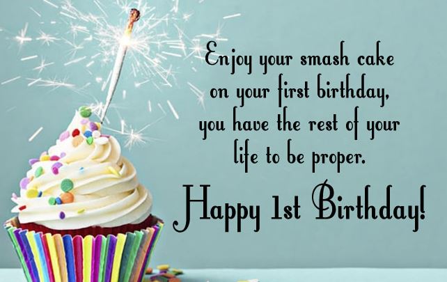 1st birthday wishes from mother