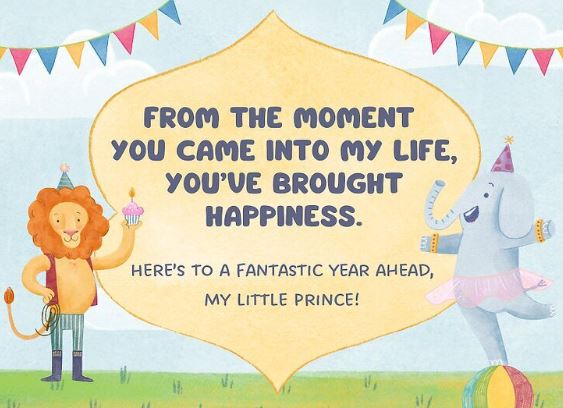 8th birthday wishes for baby boy