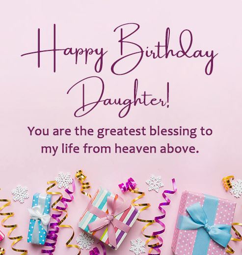 birthday blessings for daughter