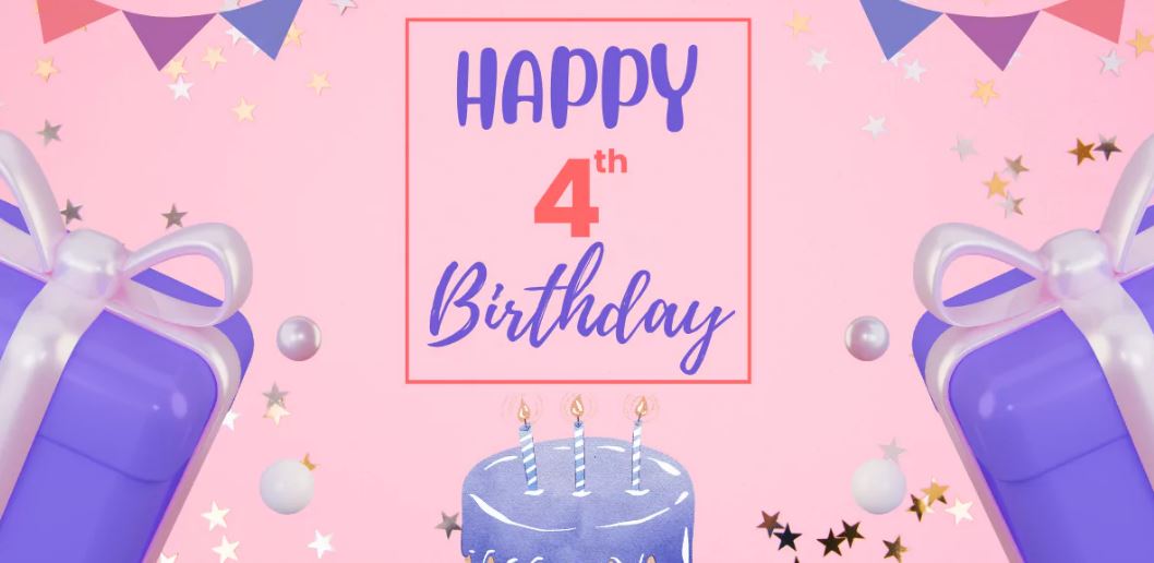 happy 4th birthday