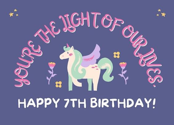 happy 7th birthday
