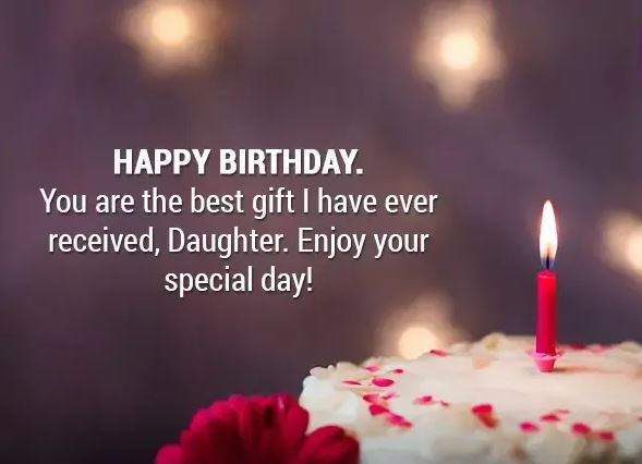 sweet birthday wishes for daughter