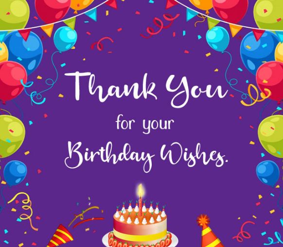 thank you all for birthday wishes