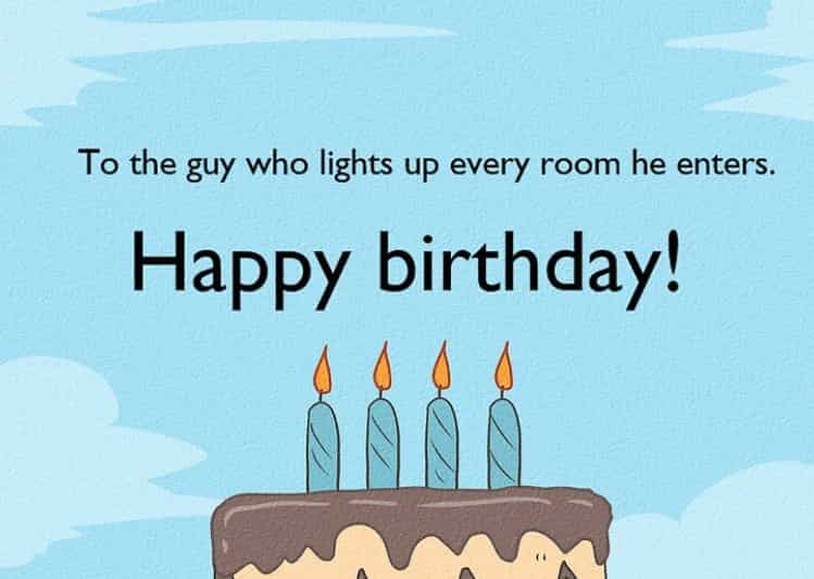 Heart touching birthday wishes for male friend from female