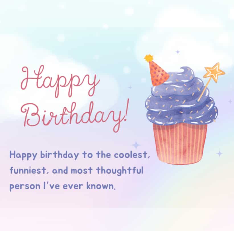 birthday messages for male friend