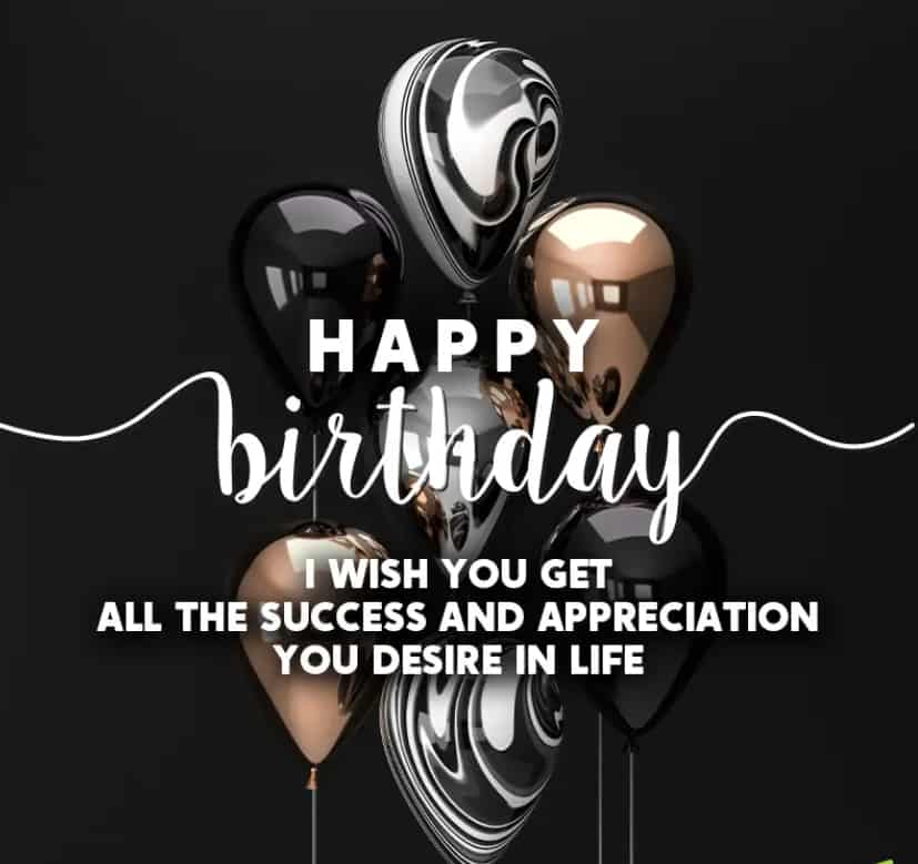 Professional Birthday Wishes for Boss
