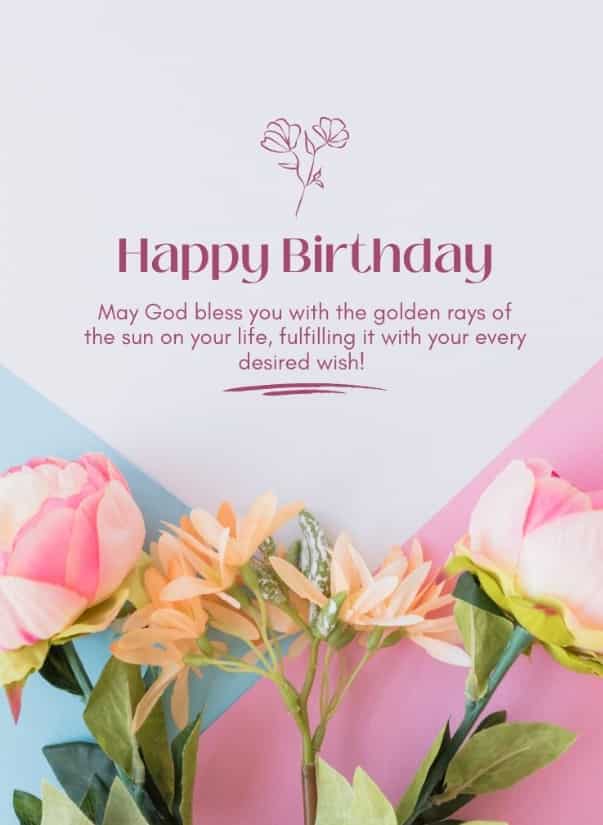 Professional birthday email design for sending greetings