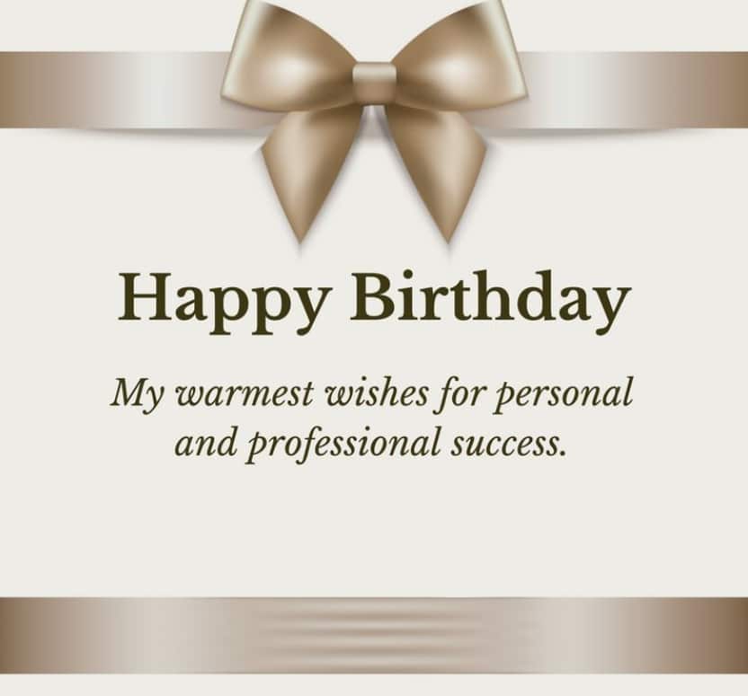 birthday wishes for colleague