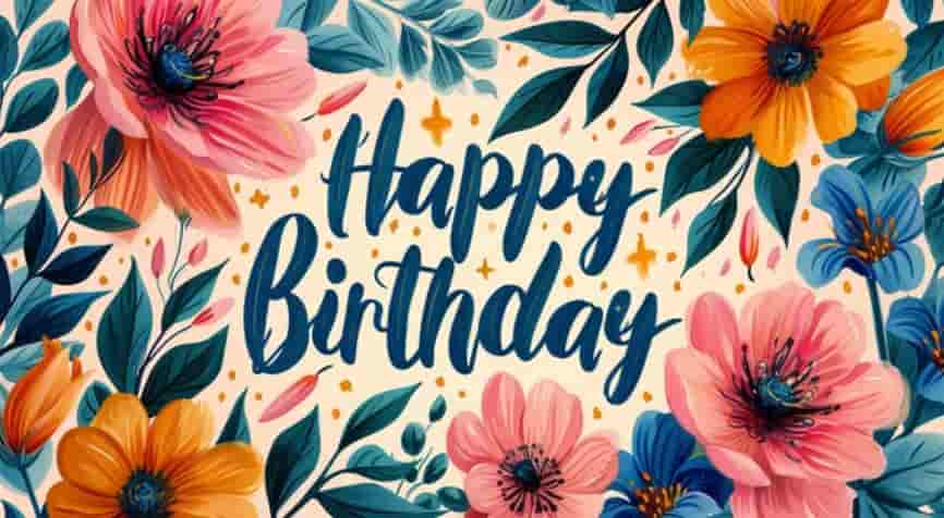 Birthday wishes for someone you dont know them well