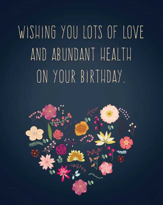 caring birthday wishes support