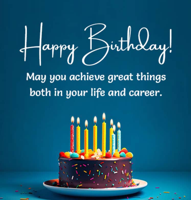 heart touching birthday wishes for colleague