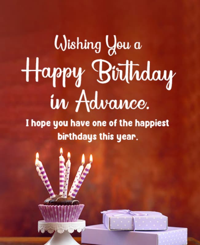 wishing wife happy birthday in advance