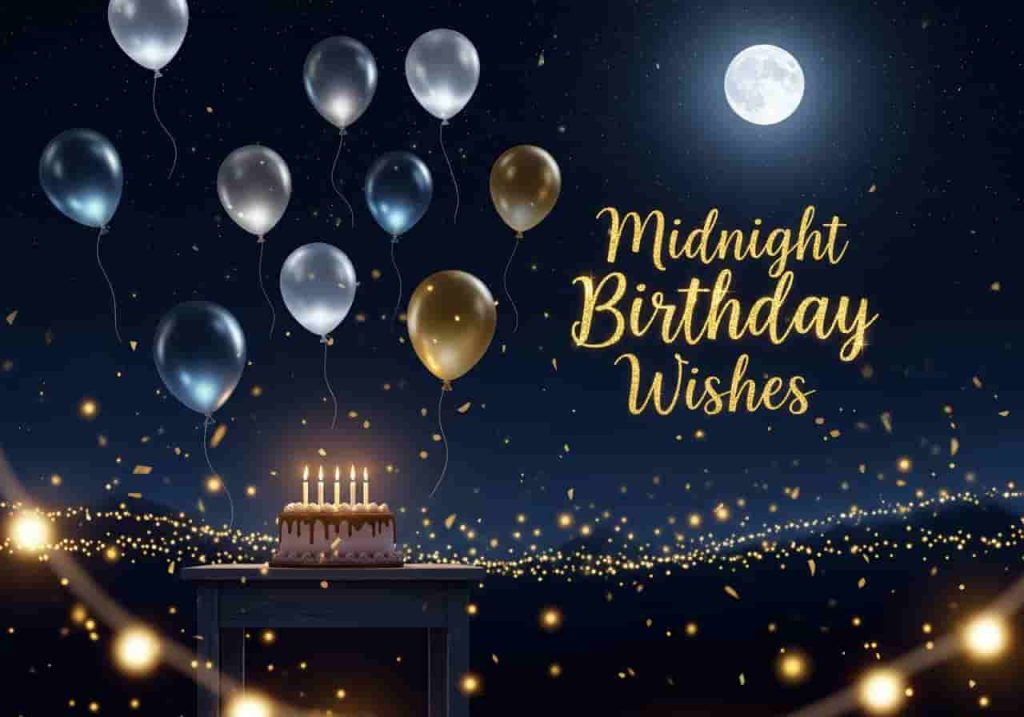 12 AM birthday wishes design