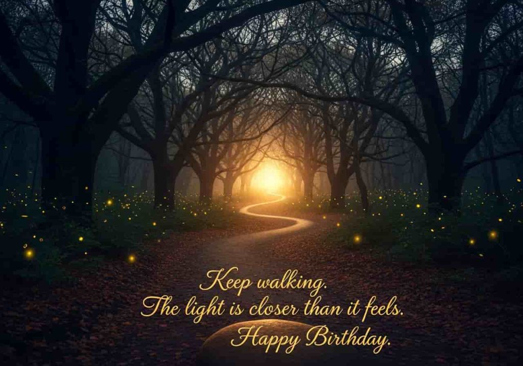Encouraging birthday wishes for a loved one facing challenges