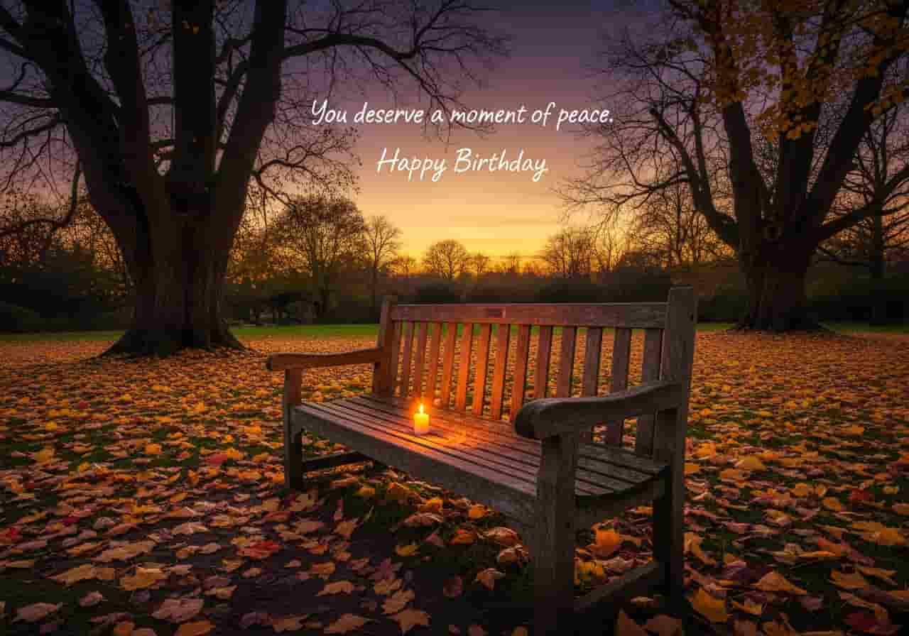warm birthday wishes in difficult times