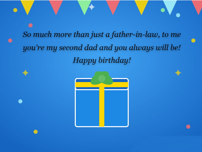 birthday wishes for father in law