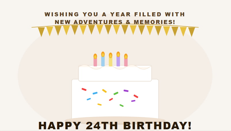 24th birthday blessings for best friend