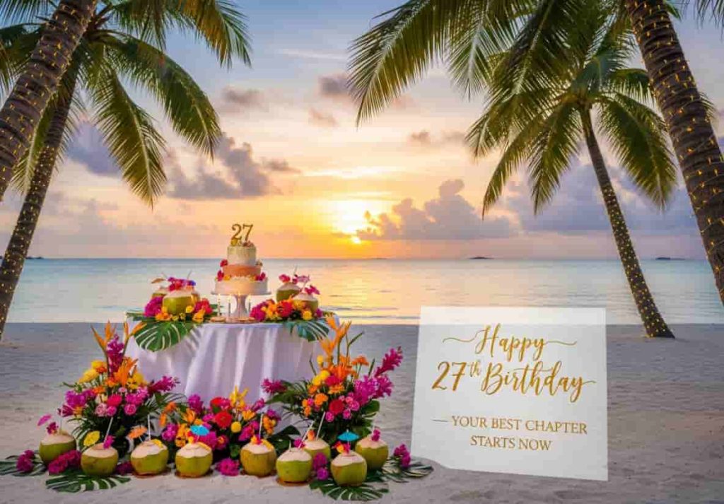 Heartfelt 27th birthday wishes
