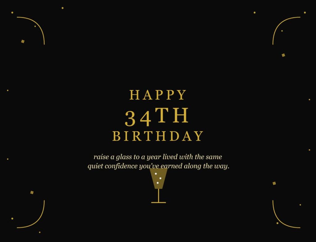 happy 34th birthday blessings