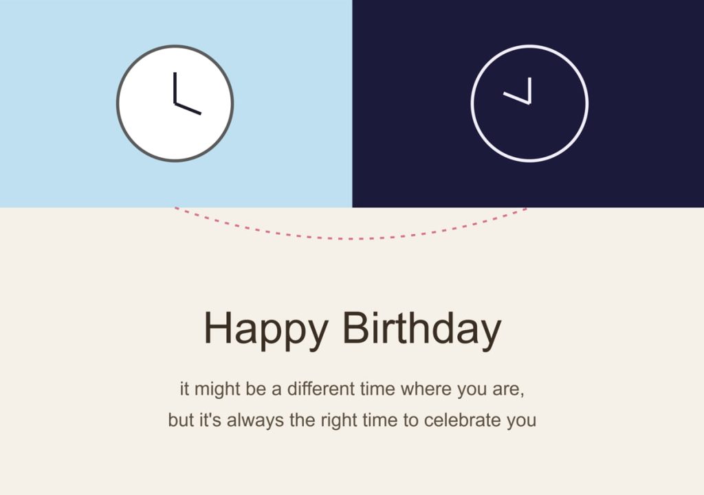 Birthday message for a friend living abroad