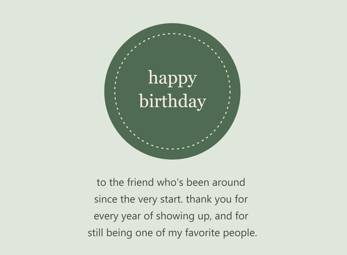 birthday wishes for a childhood friend