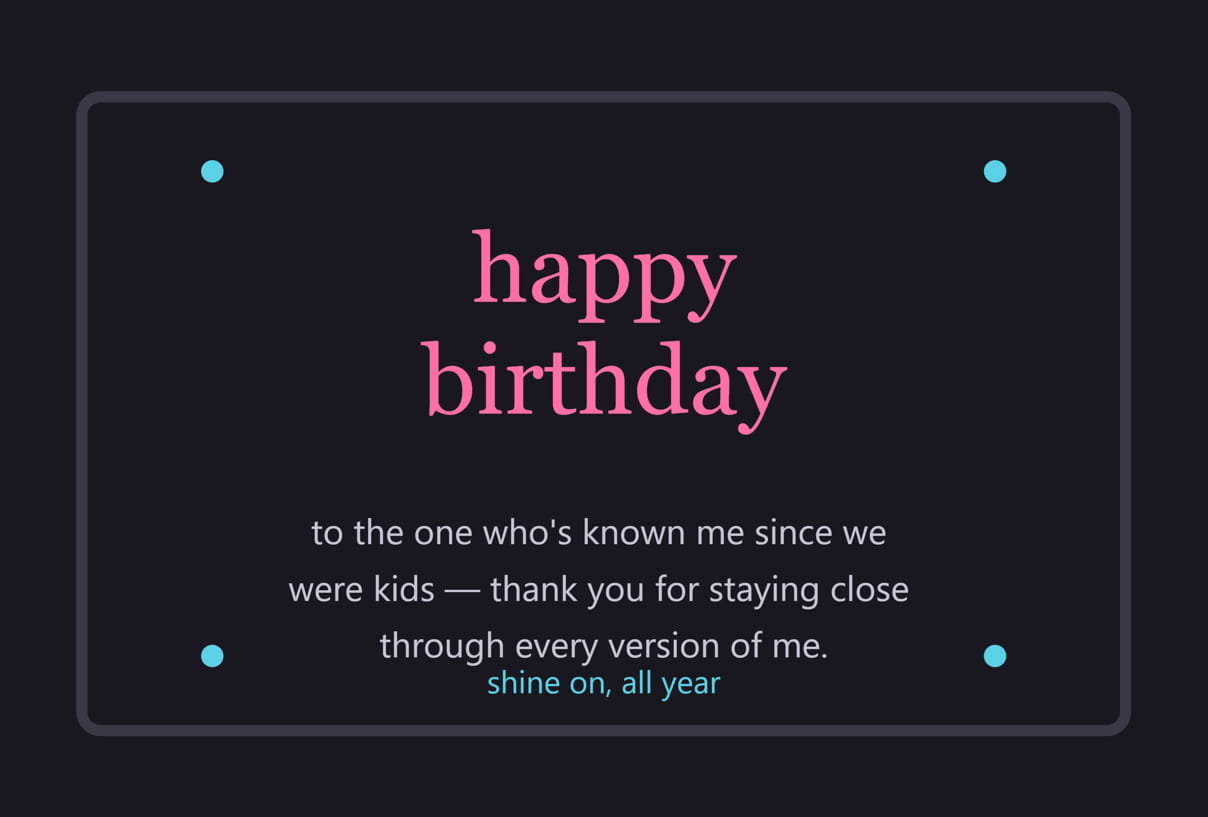 childhood friend birthday wishes image