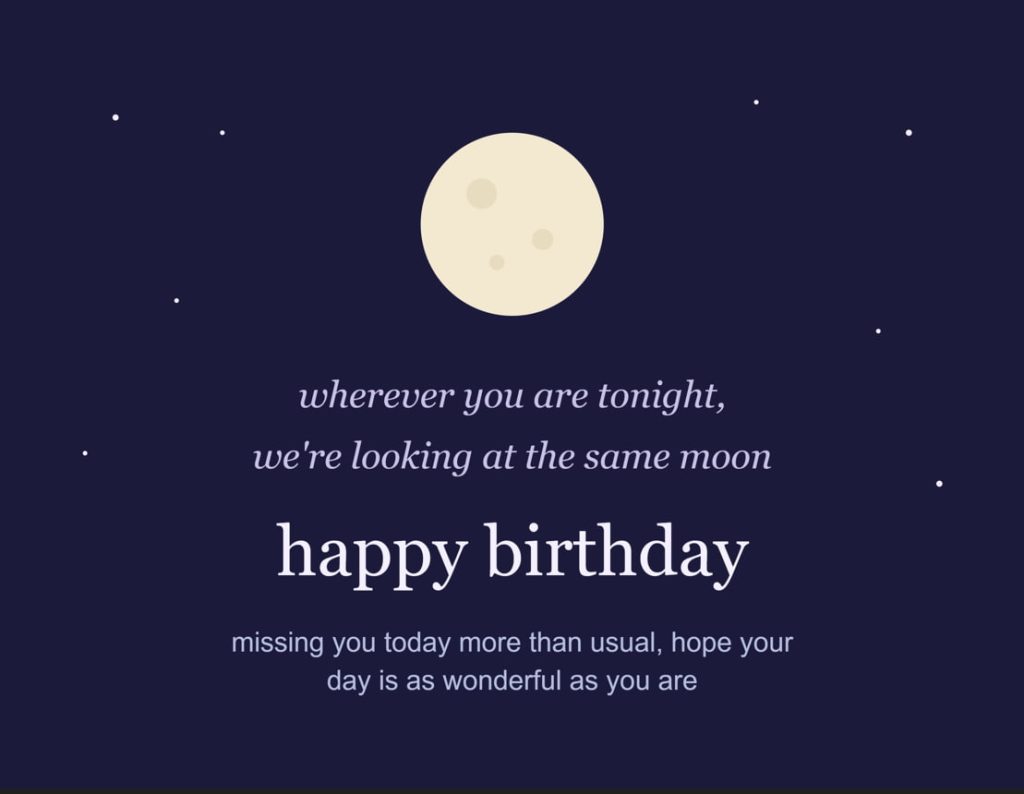 Happy birthday message for a friend you miss
