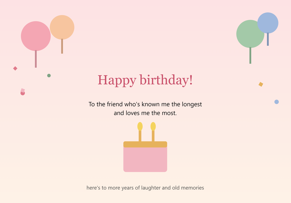 heart touching birthday wishes for childhood friend