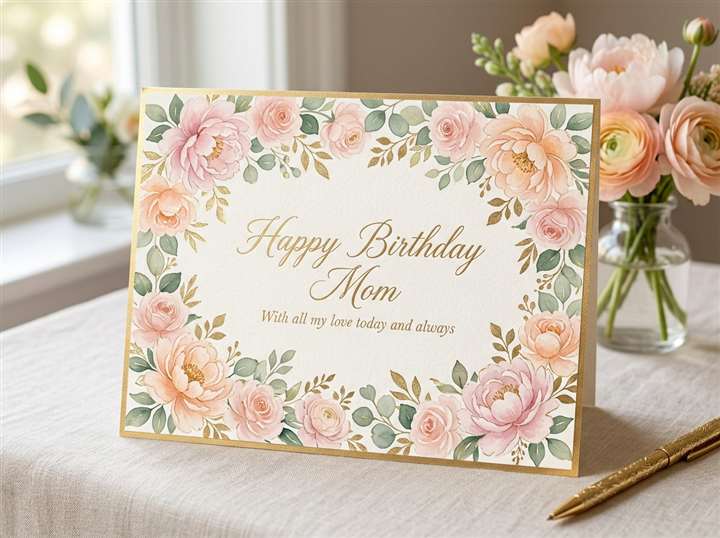Birthday Card for Mom