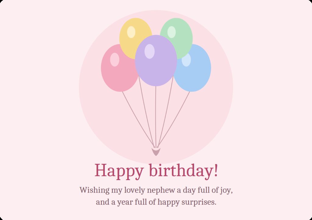 funny birthday wishes for nephew