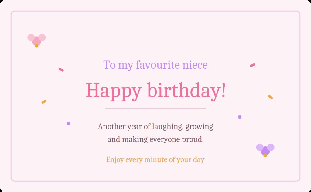 funny birthday wishes for niece