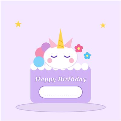 Magical Unicorn Cake