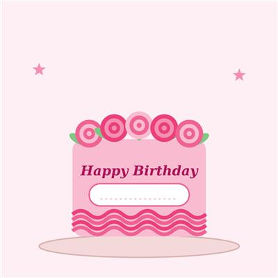 Pink Rose Buttercream Cake