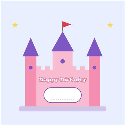 Princess Castle Cake